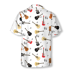 Guitar Musical Note - Hawaiian Shirt