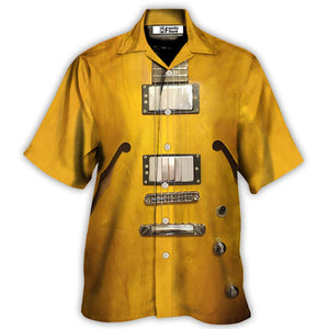 Semi Hollow Body Guitar - Hawaiian Shirt