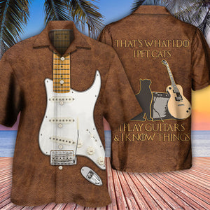 Guitar That's What I Do - Gift For Music Lovers Costume Cosplay - Hawaiian Shirt