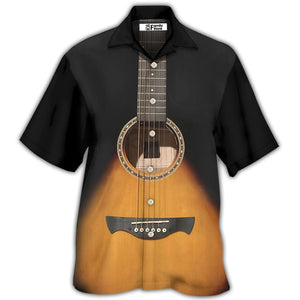 Guitar Wood Music Lover - Hawaiian Shirt