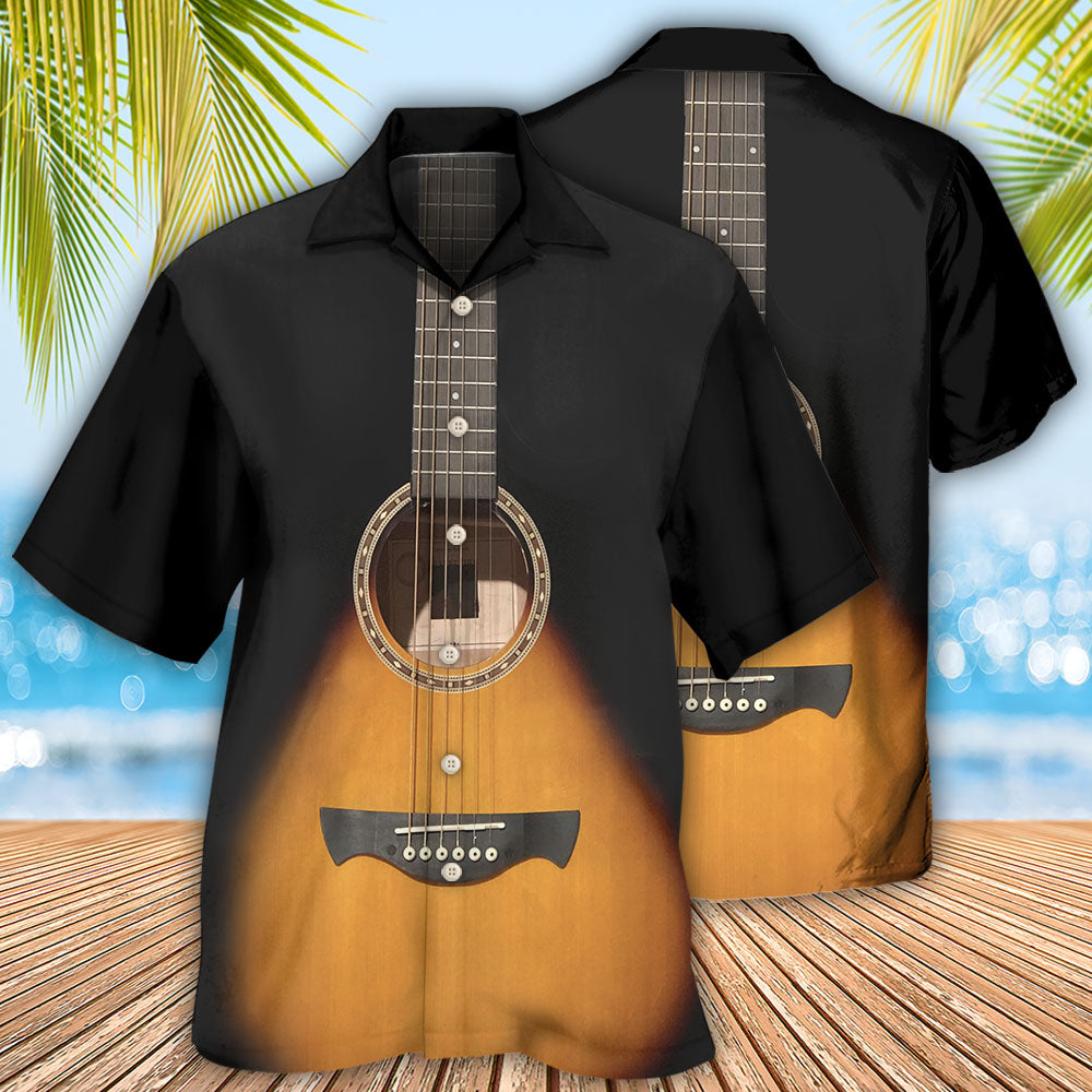 Guitar Wood Music Lover - Hawaiian Shirt