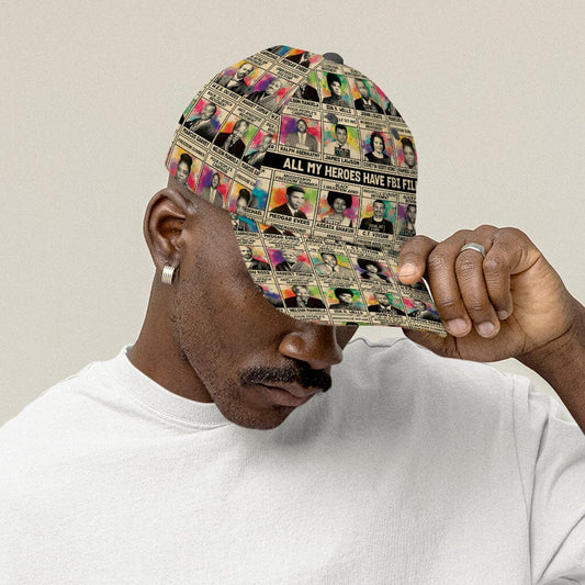 HCC24MNF001KT AllMyHeroesHaveFBIFiles ClassicCapMockupman