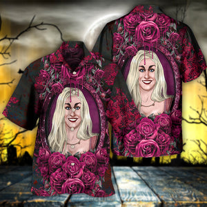 Halloween Sarah Horror Scary Sister Witches - Hawaiian Shirt