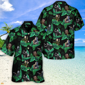 Halloween Character Horror Movies Tropical Style - Hawaiian Shirt