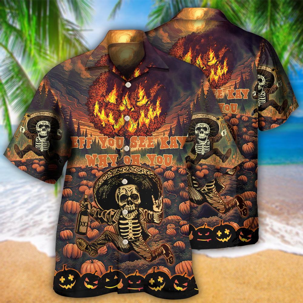 HalloweenEffYouSeeKayWhyOhYouInFire HawaiianShirt OwlOhh_8731_3