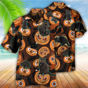 Halloween Is Better Cat Make - Gift For Men And Women - Hawaiian Shirt