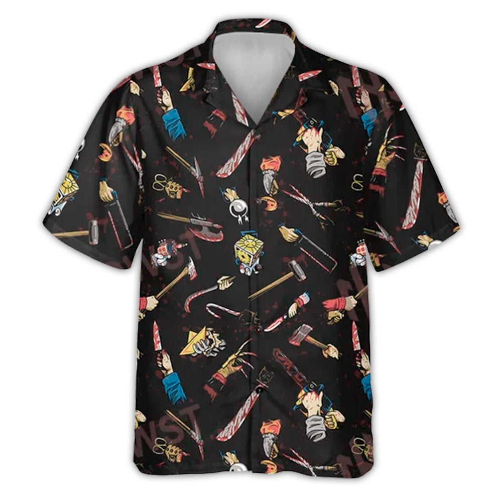 HalloweenTheKillersTropicalStyle HawaiianShirt OwlOhh_8392_1