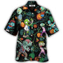 HalloweenZombieTropicalPumpkinScary HawaiianShirt OwlOhh_6181_1