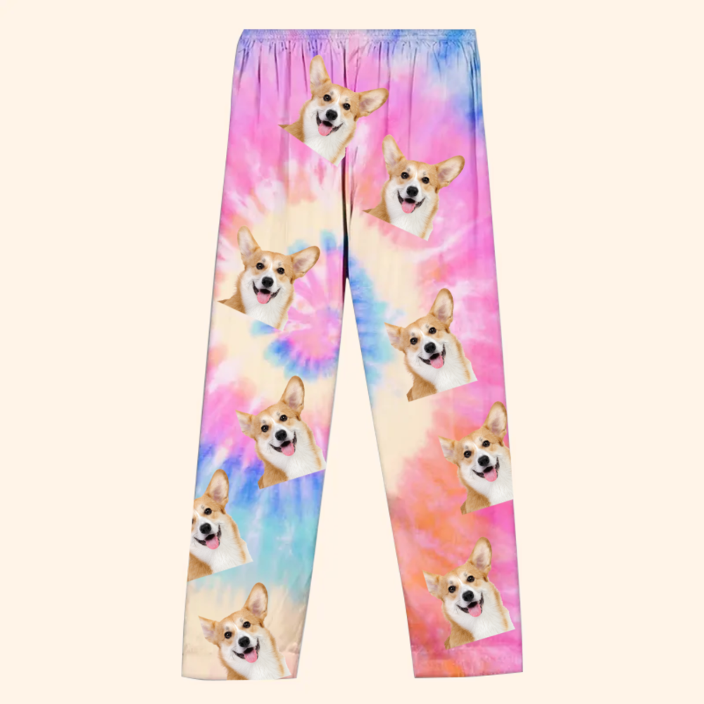 Custom Photo Cherish The Pawfect Moments - Gift For Pet Lovers - Personalized Pajama Pants