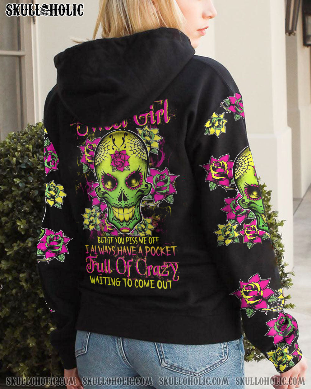I AM A SWEET GIRL BUT IF YOU PISS ME OFF SUGAR SKULL ALL OVER PRINT TLTW0612222 2 Vph5R