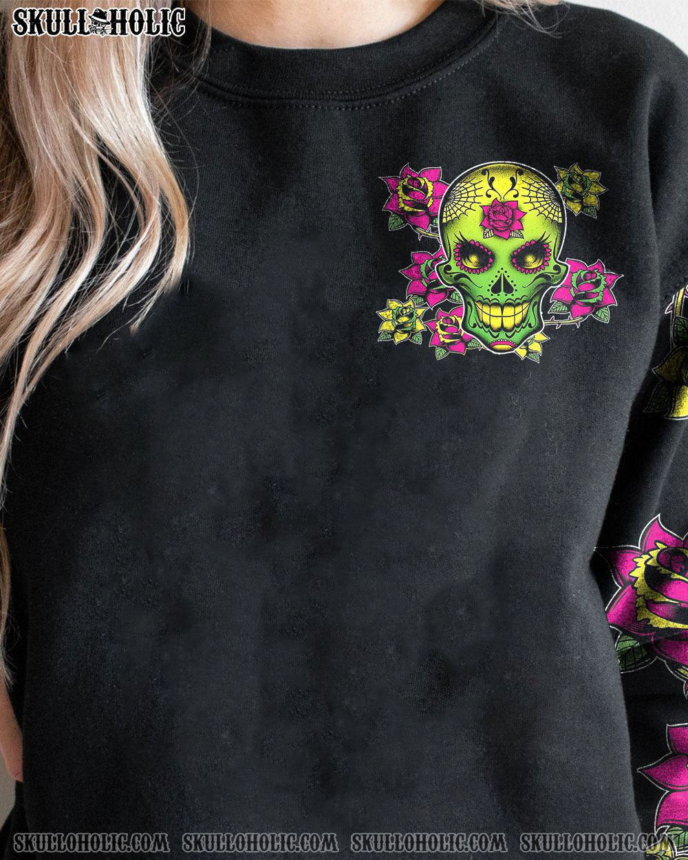 I AM A SWEET GIRL BUT IF YOU PISS ME OFF SUGAR SKULL ALL OVER PRINT TLTW0612222_Long sleeves_Sweatshirt_2XL 1 dKQ24