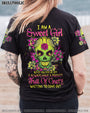 I AM A SWEET GIRL BUT IF YOU PISS ME OFF SUGAR SKULL ALL OVER PRINT TLTW0612222_Short sleeves_T shirt_S 1 TDnDx