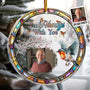 I Am Here With You Cardinal Personalized Acrylic Photo Ornament_1