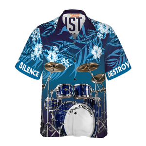 I Am A Drummer - Hawaiian Shirt Summer Vibes