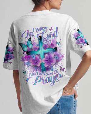 I Believe In God - Women's All Over Print Shirt - AT4080522