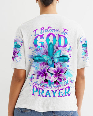 I Believe In God - Women's All Over Print Shirt - AT407003