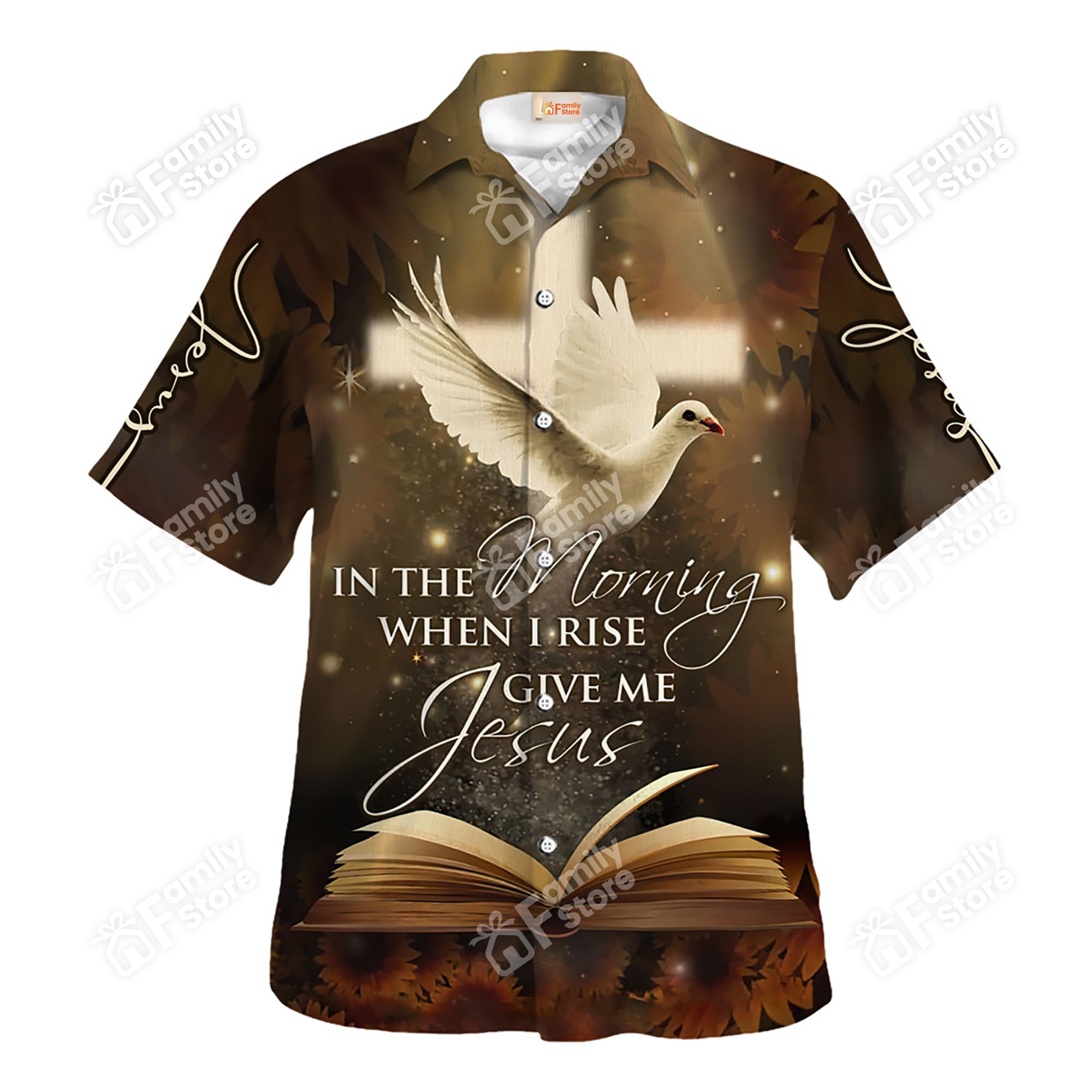 In The Morning When I Rise Give Me Jesus - Hawaiian Shirt