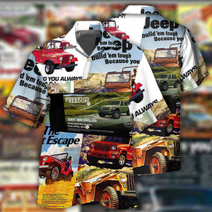 Jeep Variety Poster - Gift For Men And Women - Hawaiian Shirt