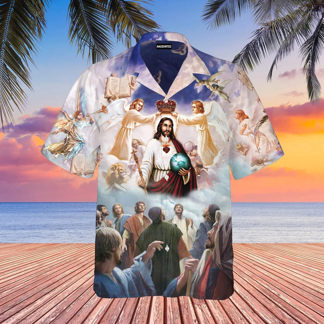 Jesus Bless The Citizens Aloha - Hawaiian Shirt