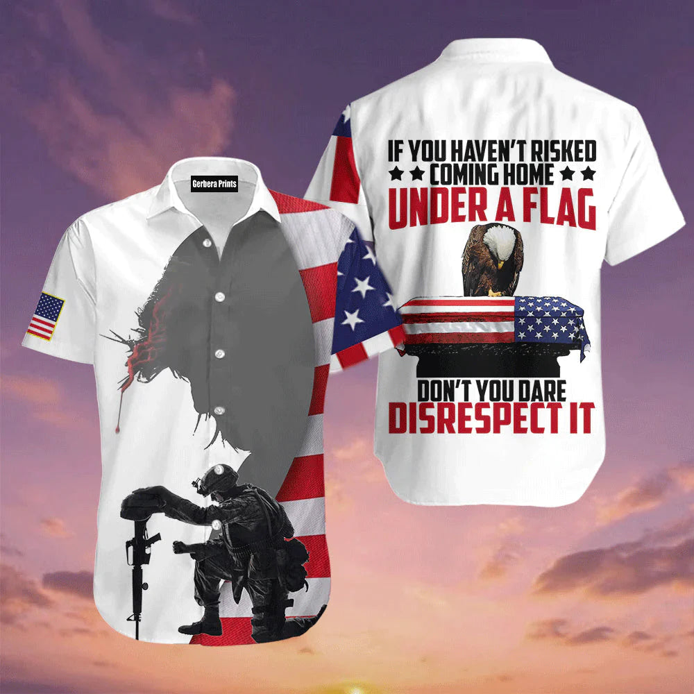 American Veteran Jesus Aloha - Hawaiian Shirt