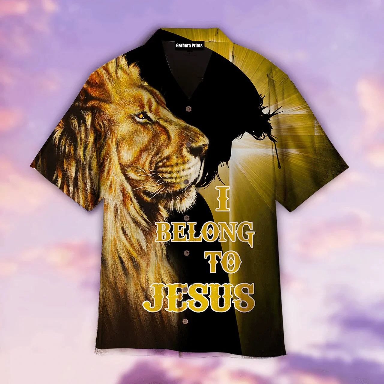 Lion Love Jesus Aloha - Hawaiian Shirt