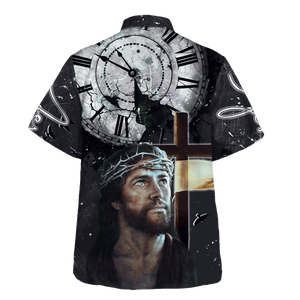 Jesus Clock - For Men And Women - Hawaiian Shirt