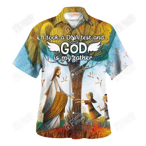 Jesus God Is My Father Nature - Hawaiian Shirt