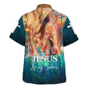 Jesus Hold Your Hand - Jesus Is My Savior - Hawaiian Shirt