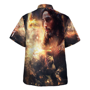 Jesus Is My Light Dove - Hawaiian Shirt