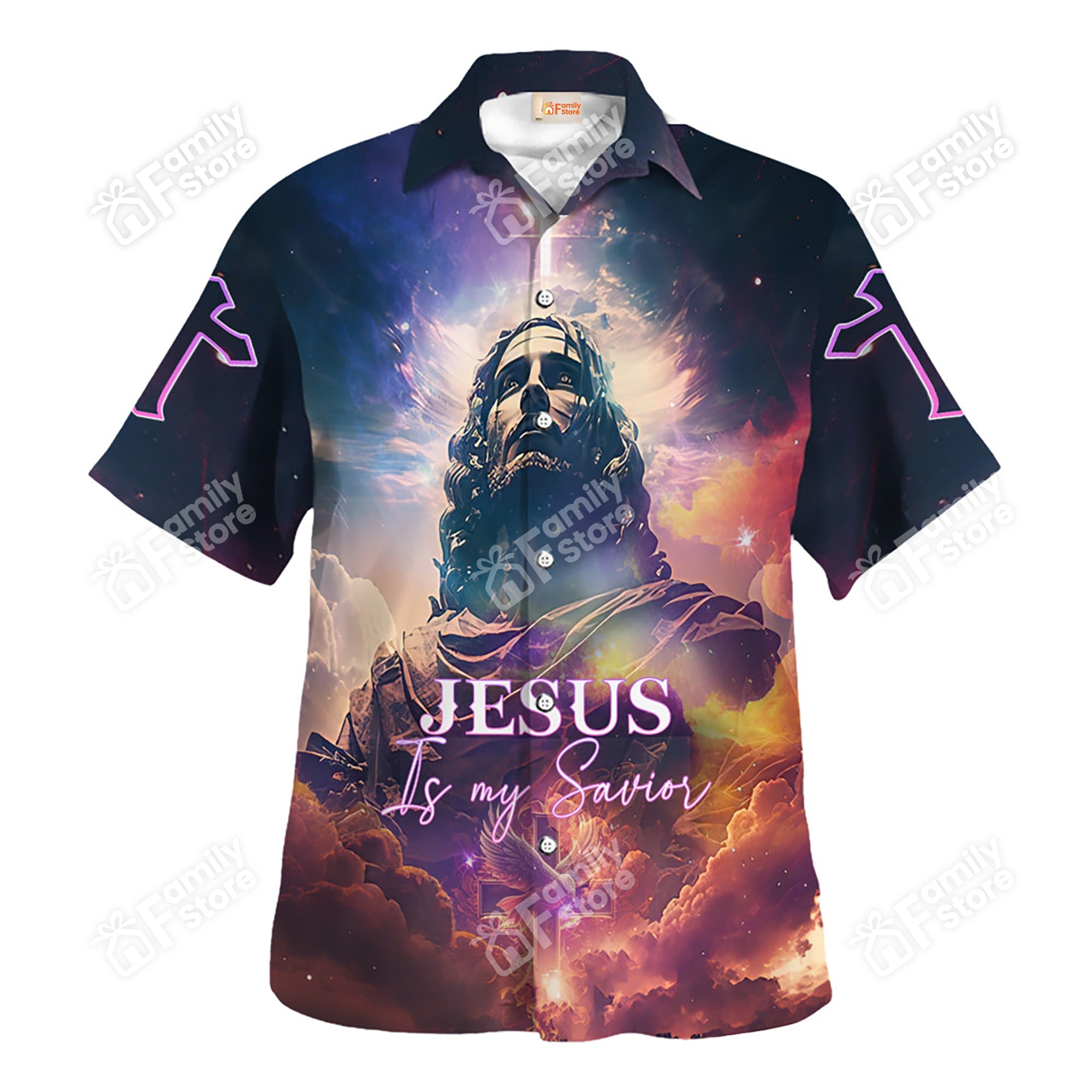 Jesus Is My Savior - For Men And Women - Hawaiian Shirt