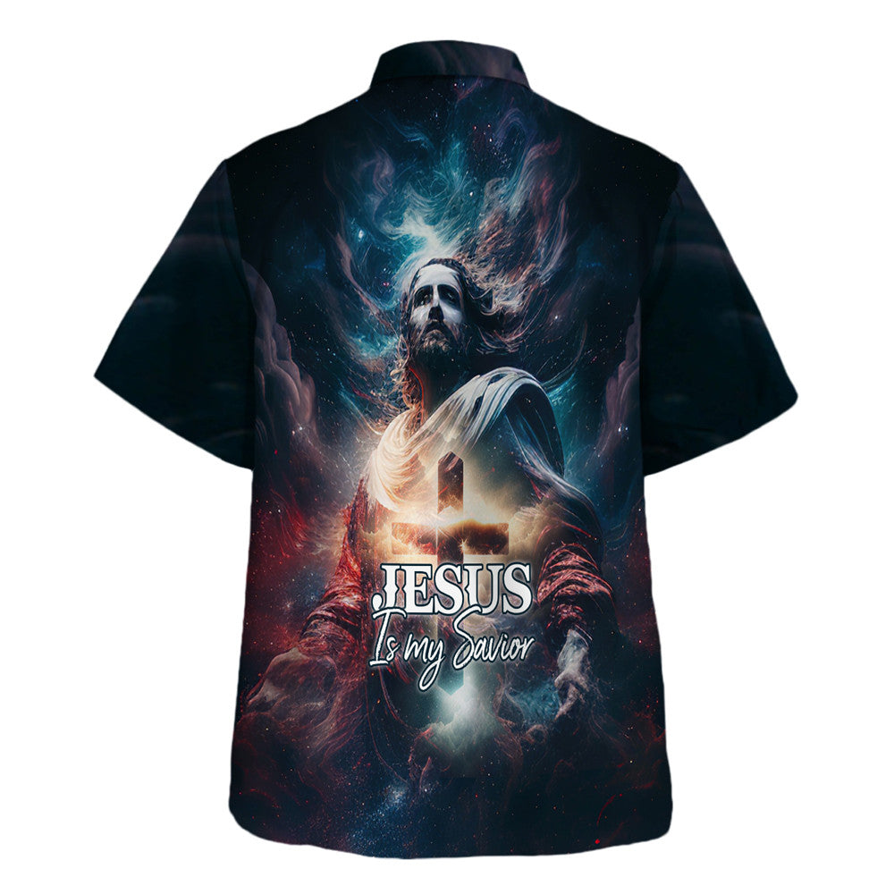 Jesus Is My Savior Galaxy - For Men And Women - Hawaiian Shirt