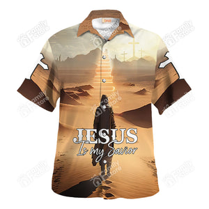 Jesus Is My Savior, Stairway To Heaven - Hawaiian Shirt