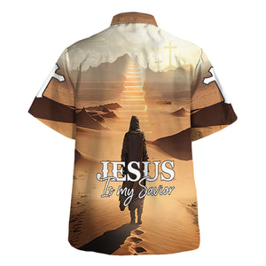 Jesus Is My Savior, Stairway To Heaven - Hawaiian Shirt