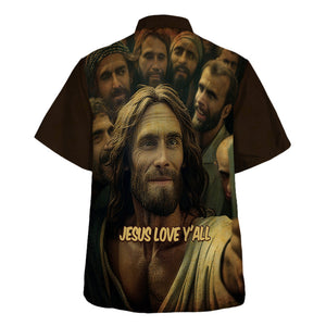 Jesus Love Y'All - For Men And Women - Hawaiian Shirt