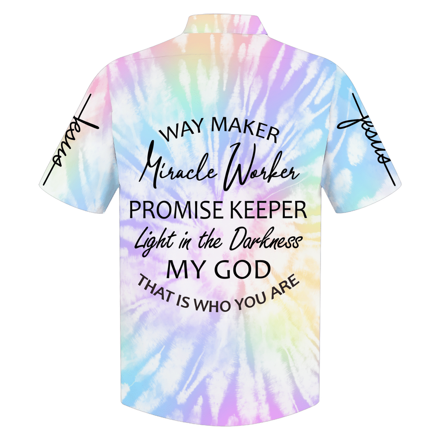 Jesus Miracle Worker Promise Keeper Light In The Darkness - Hawaiian Shirt