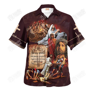 Jesus Mirade Worker Promise Keeper Light In The Darkness - Hawaiian Shirt