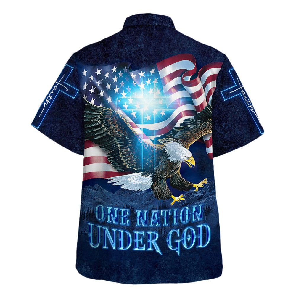 Jesus One Netori Under God - Hawaiian Shirt