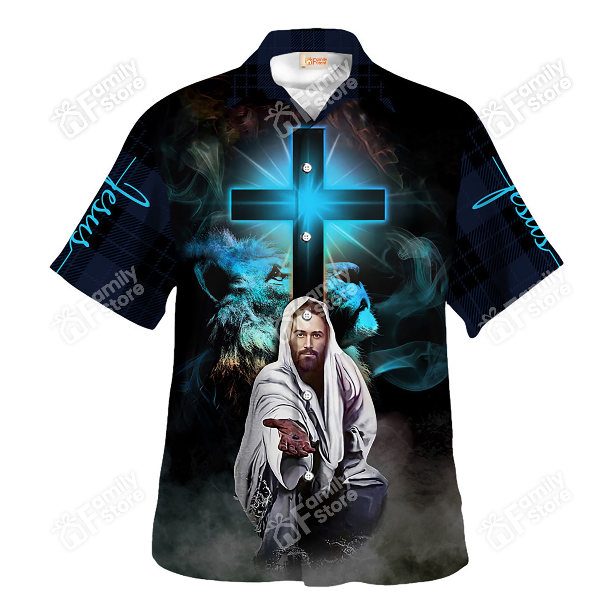 Jesus Promise Keeper Light In The Darkness - Hawaiian Shirt