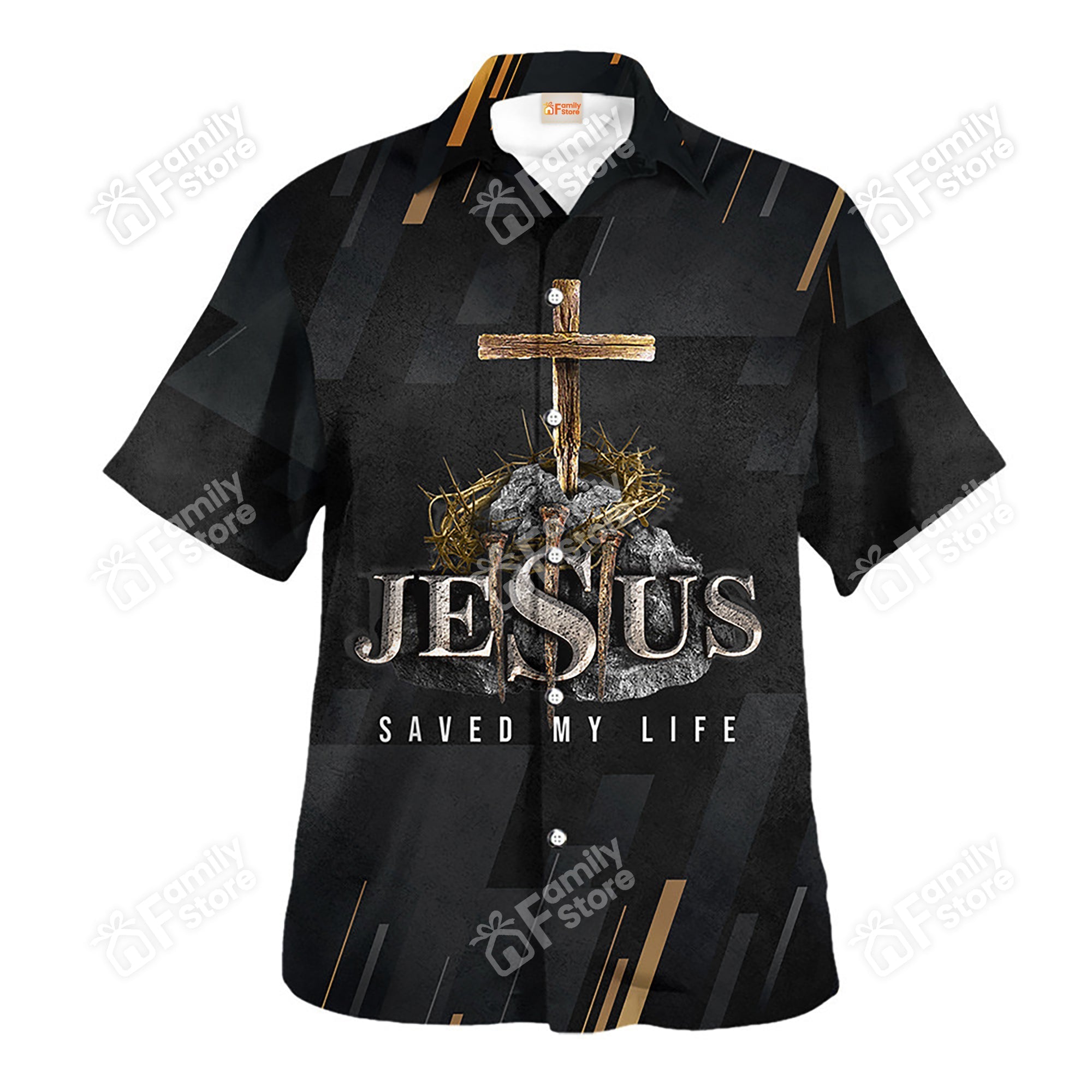 Jesus Saved My Live - Hawaiian Shirt