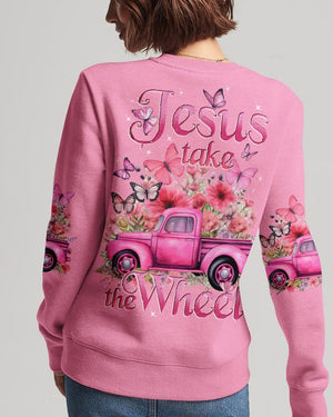 Jesus Take The Wheel - Women's All Over Print Shirt - AT407005