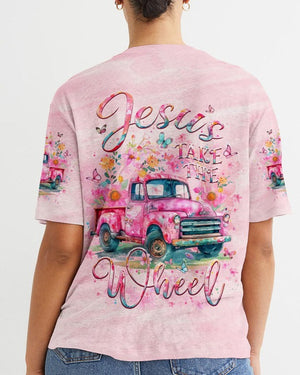 Jesus Take The Wheel - Women's All Over Print Shirt - AT407012