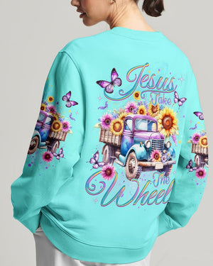 Jesus Take The Wheel - Women's All Over Print Shirt - AT4080518