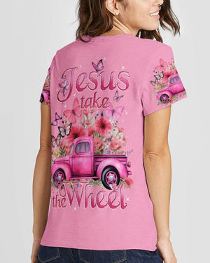 Jesus Take The Wheel - Women's All Over Print Shirt - AT407005