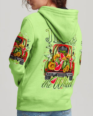 Jesus Take The Wheel Watermelon - Women's All Over Print Shirt - AT4080528