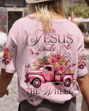 Jesus Take The Wheel Women's All Over Print Shirt - Women's All Over Print Shirt - AT407002