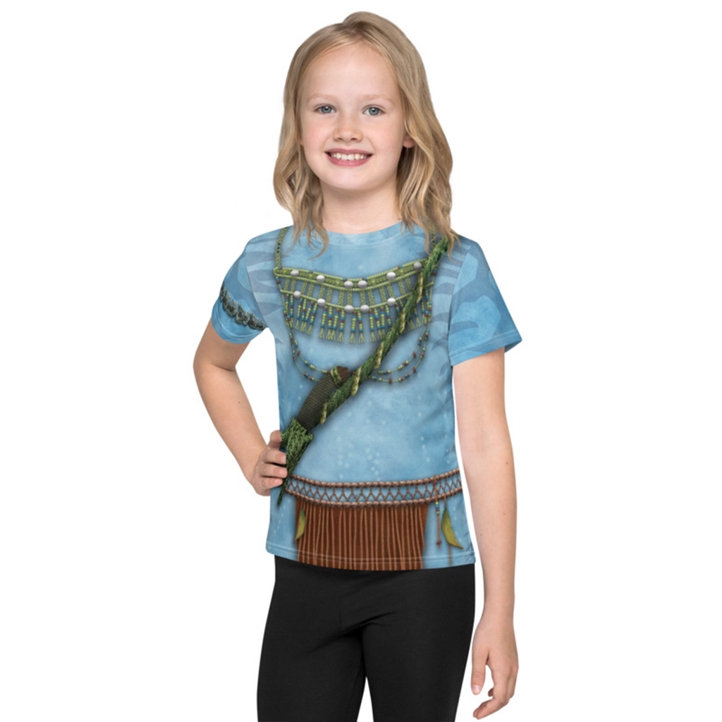 Avatar 2 The Way Of Water Tuktirey Cosplay Costume - Kid Tshirt