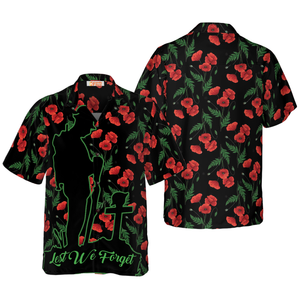 Veterans Meaningful Lest We Forget - For Men And Women - Hawaiian Shirt