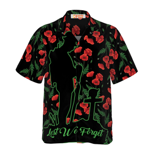 Veterans Meaningful Lest We Forget - For Men And Women - Hawaiian Shirt