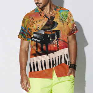 Let The Piano Guide You To The World - Hawaiian Shirt