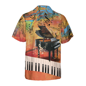 Let The Piano Guide You To The World - Hawaiian Shirt